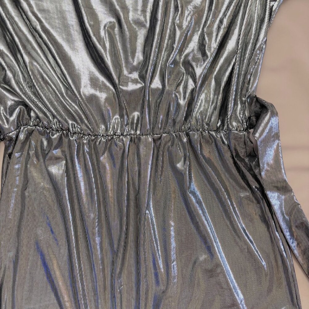 Betsey Johnson Silver Mini Dress - Picture 8 of 12